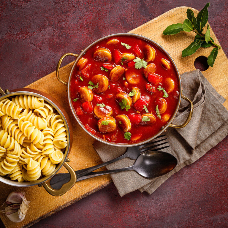 Foodfotografie: Currywurst 2.0 - Kunde: Homann Saucen - Agentur: ATS Agentur für Werbung und Verkaufsförderung