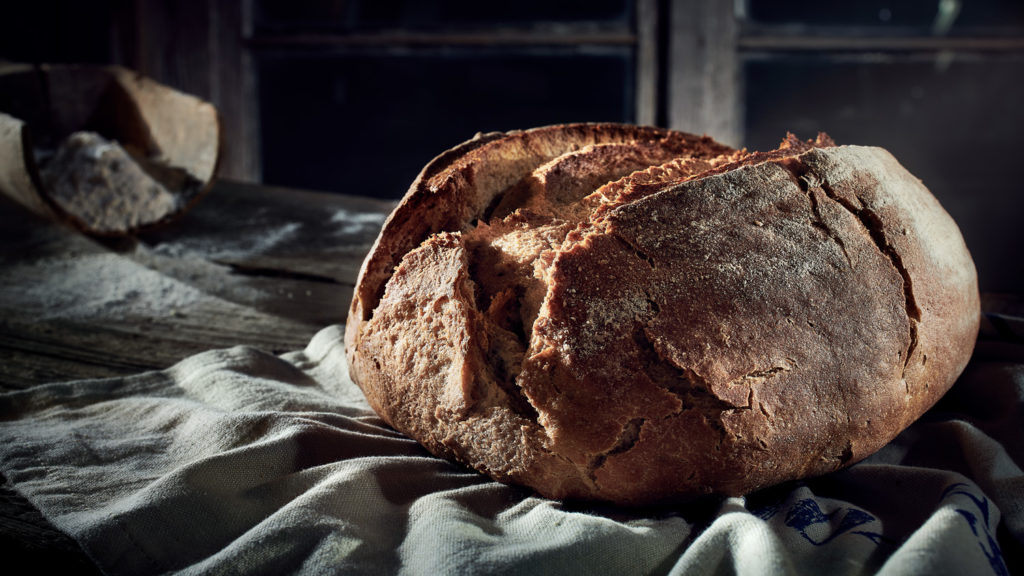 Food-Fotografie von Brot und Backwaren