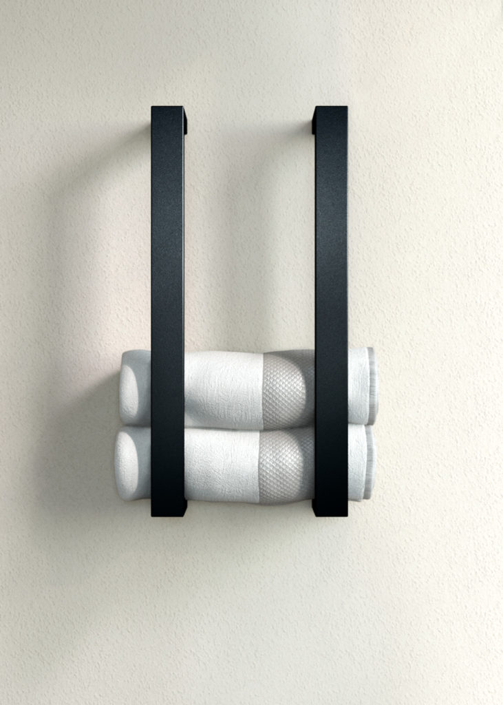 STILL-LIFE & VIRTUELLE WELTEN & ANIMATION Metallbude Handtuchhalter