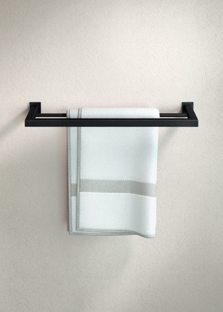 STILL-LIFE & VIRTUELLE WELTEN & ANIMATION Metallbude Handtuchhalter